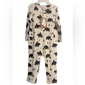 🐻 Angel Dear Bear Print Baby Onesie | Size 12–18M | NWT
